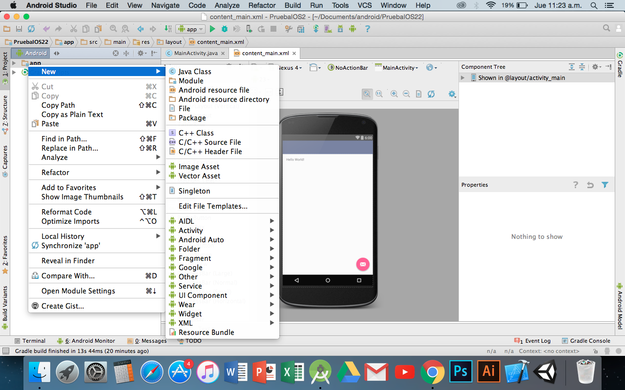 android studio tutorial for mac